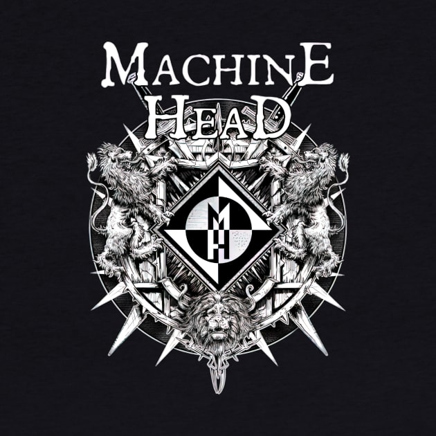 Tour Machine Head Heavy Metal Logo Music Band by AinisticGina